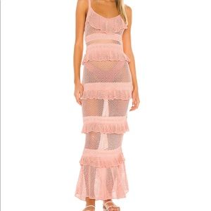 Majorelle crochet dress